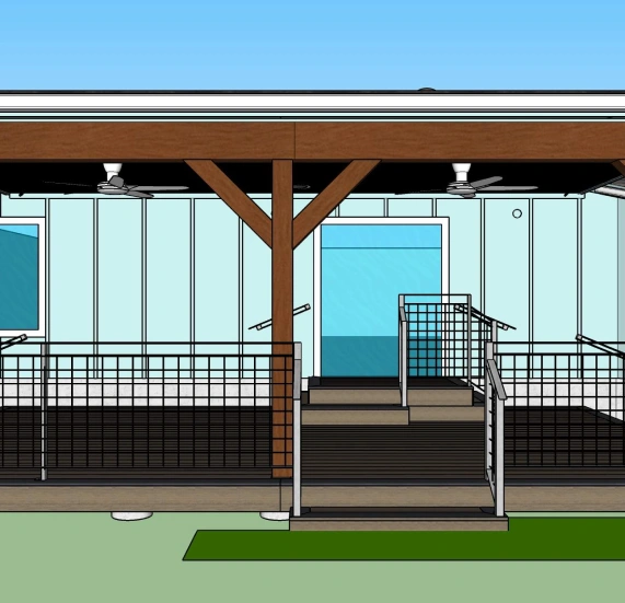 Inviting Outdoor Room